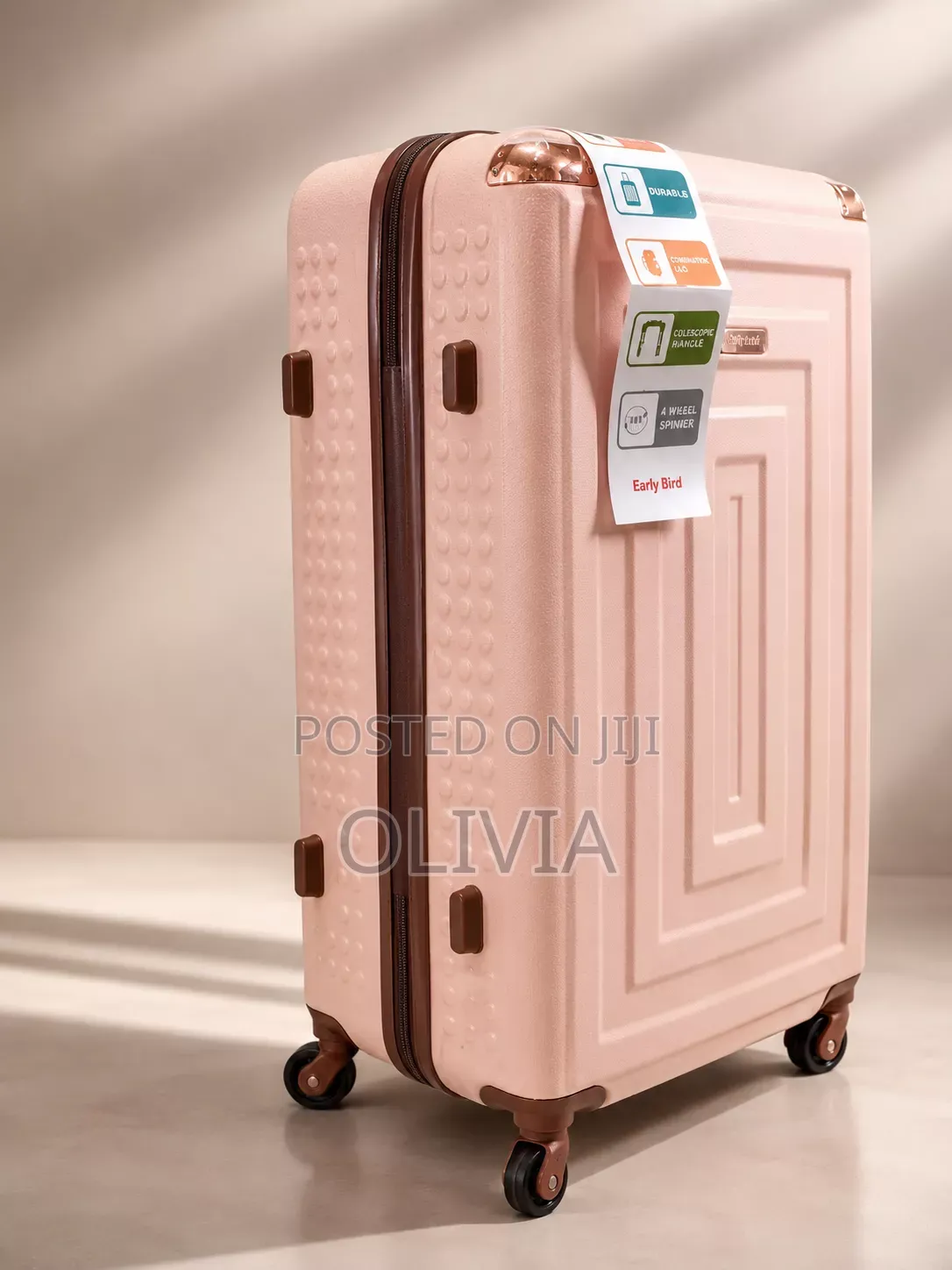 Early Bird Hard Shell Travel Suitcase