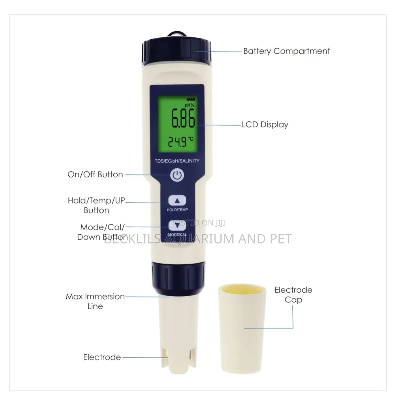 5 in 1 Ph Tester