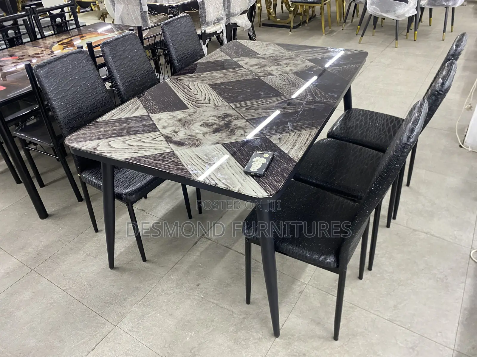 Dining Table Set ( 6 Chairs )
