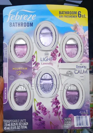 Febreze BathRoom Air Freshener, 6ct