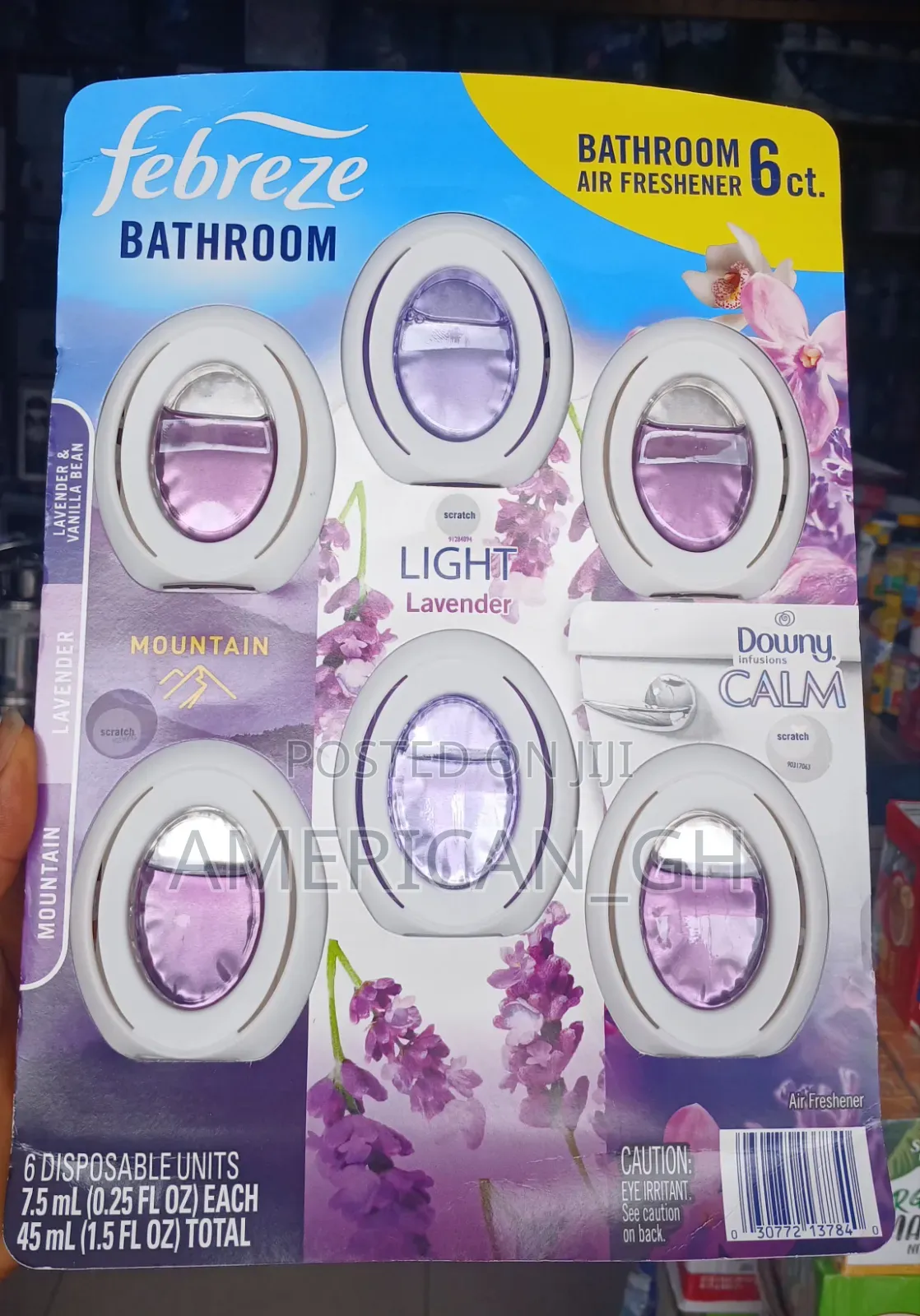 Febreze BathRoom Air Freshener, 6ct