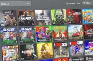 XBOX Series Games Loading 5-7 Games (Offline)