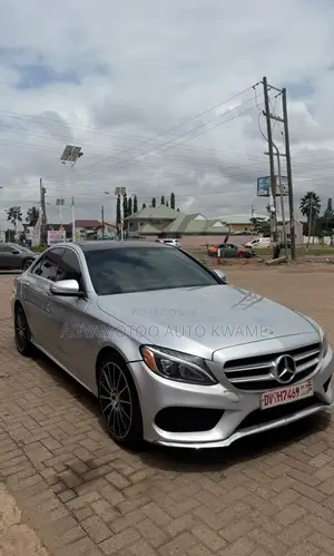 Mercedes-Benz C300 Base 4Matic Sedan AWD (2.0L 4cyl 7A) 2017 Blue