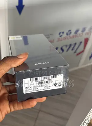 New Samsung Galaxy Note 20 5G 256 GB Black