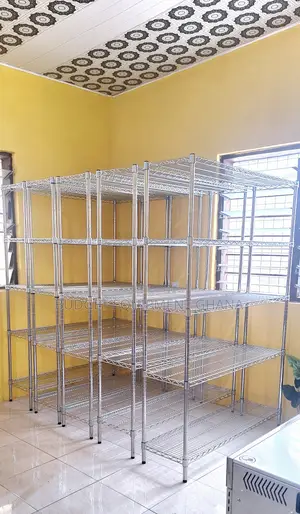 Heavy Duty Chrome Storage Racks