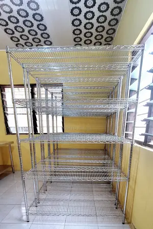 Heavy Duty Chrome Storage Racks