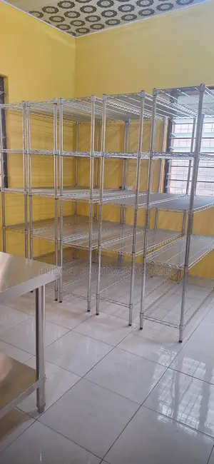 Heavy Duty Chrome Storage Racks