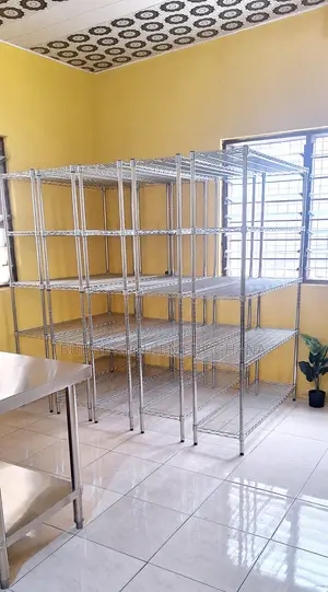 Heavy Duty Chrome Storage Racks