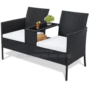 Outdoor Rattan Loveseat