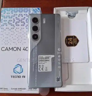 New Tecno Camon 40 Pro 5G 256 GB Black
