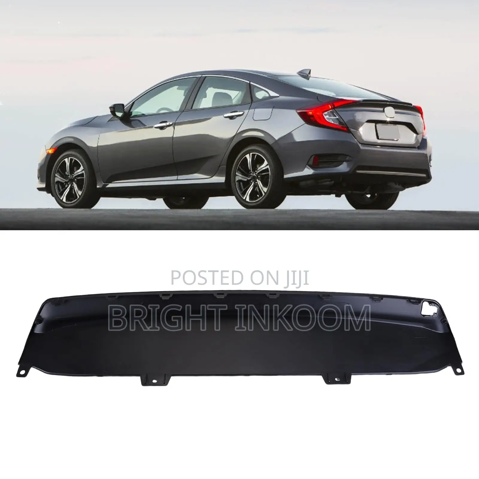 Honda Civic 2016 2017 2018 Back Rear Bumper Cover