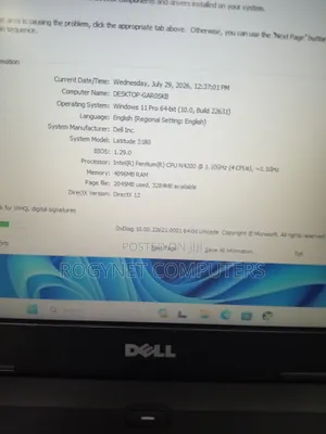 Laptop Dell Latitude 3180 4GB Intel Pentium SSD 128GB