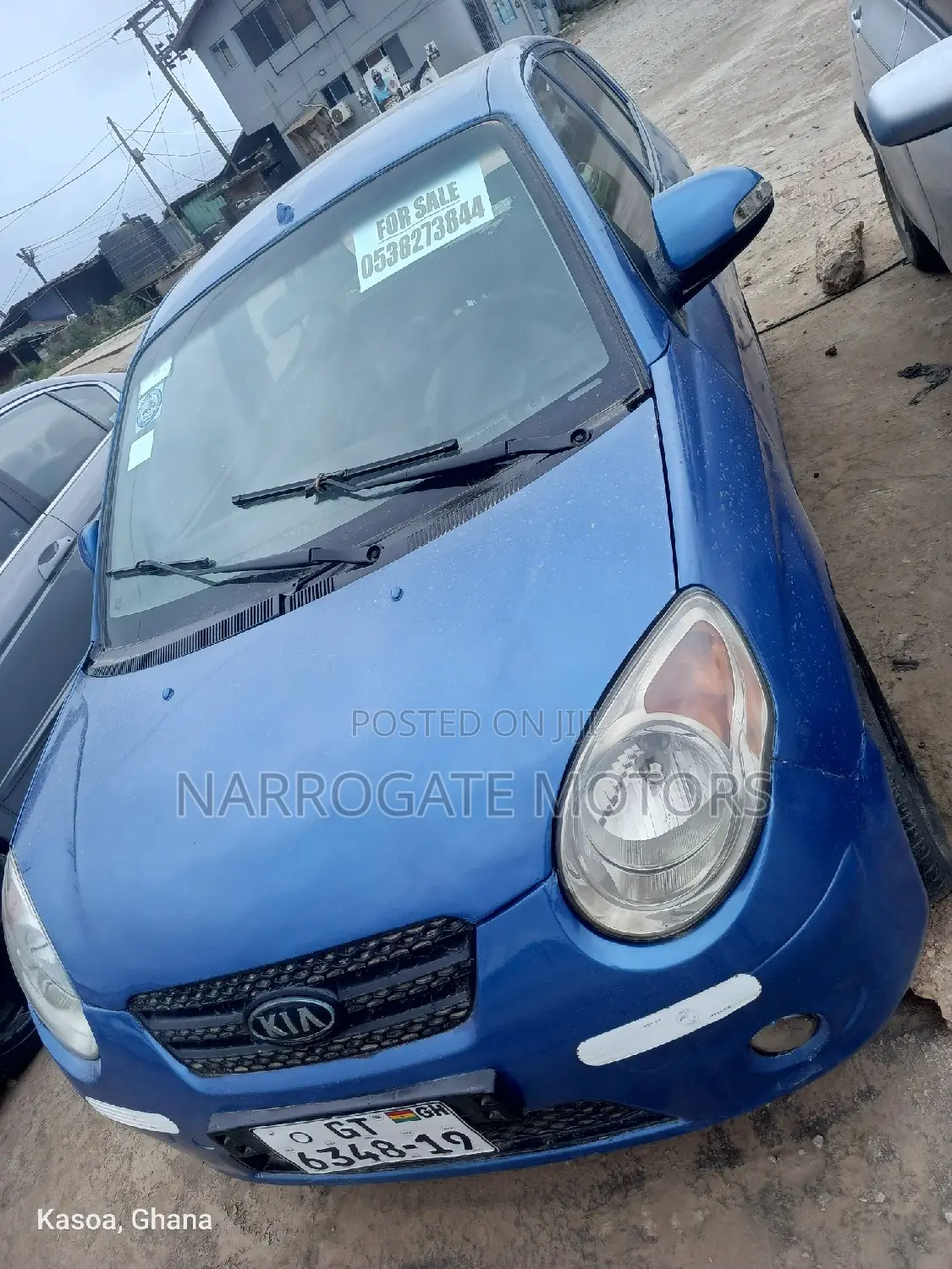 Kia Morning 2008 Blue