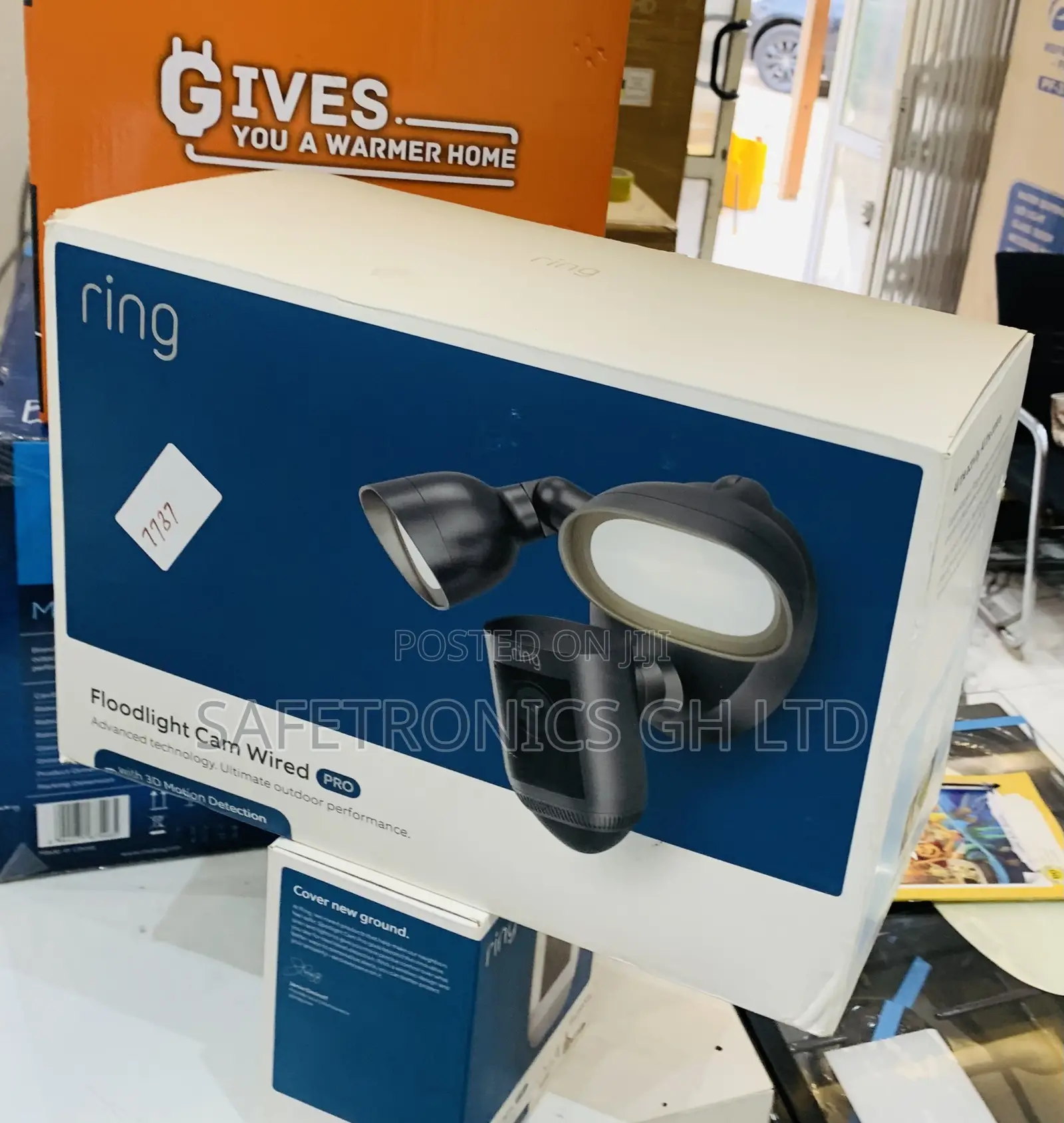 Best Quality White Ring Spotlight Cam Pro | Outdoor Security Camera