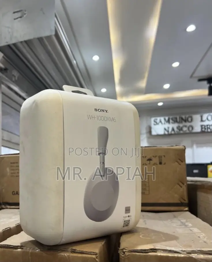 Super Classic Sony Xm6 Noise Cancelling Headphone(Gray).: