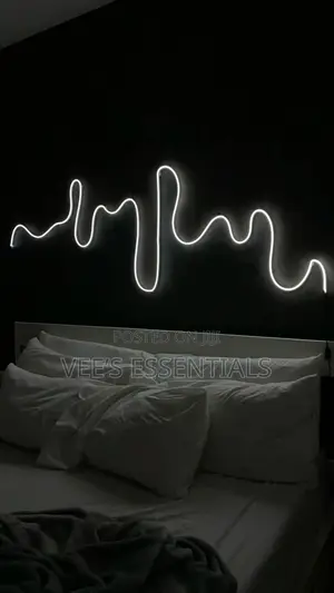 5M LED Neon Strip Lights – Pink, Blue White Decorative Lights