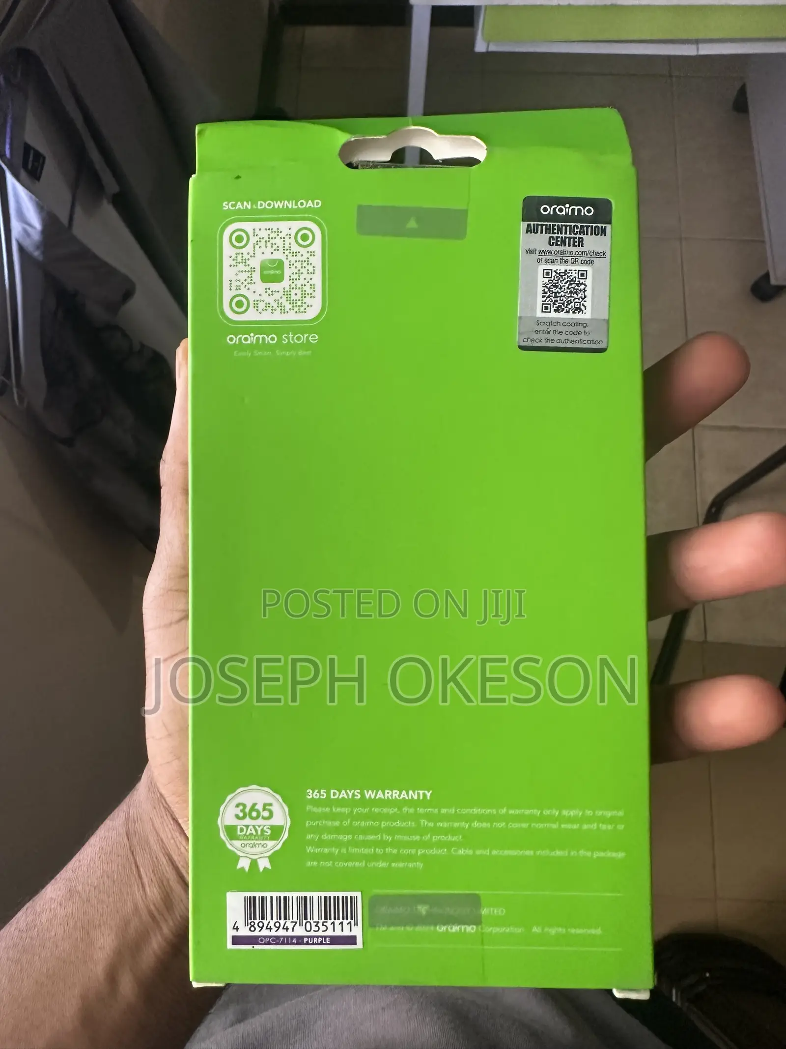 Oraimo Magnetic Phone Case With Holder for iPhone 14