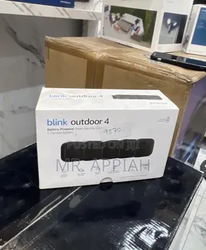Shop Original Blink Outdoor 4 Wireless Security Cameras(Black) 