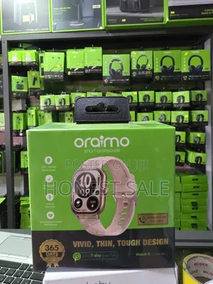 Oraimo Watch 5 2.01" Hd Panda Glass 1atm Smart Watch