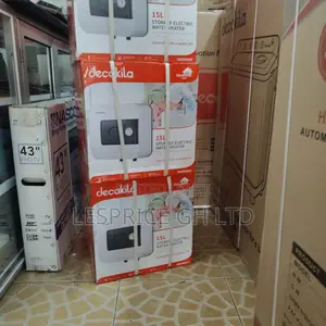 Promo Promo on Our New 15L Storage 1500W Electric Water Heater