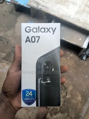 New Samsung Galaxy A07 4G 64 GB Black