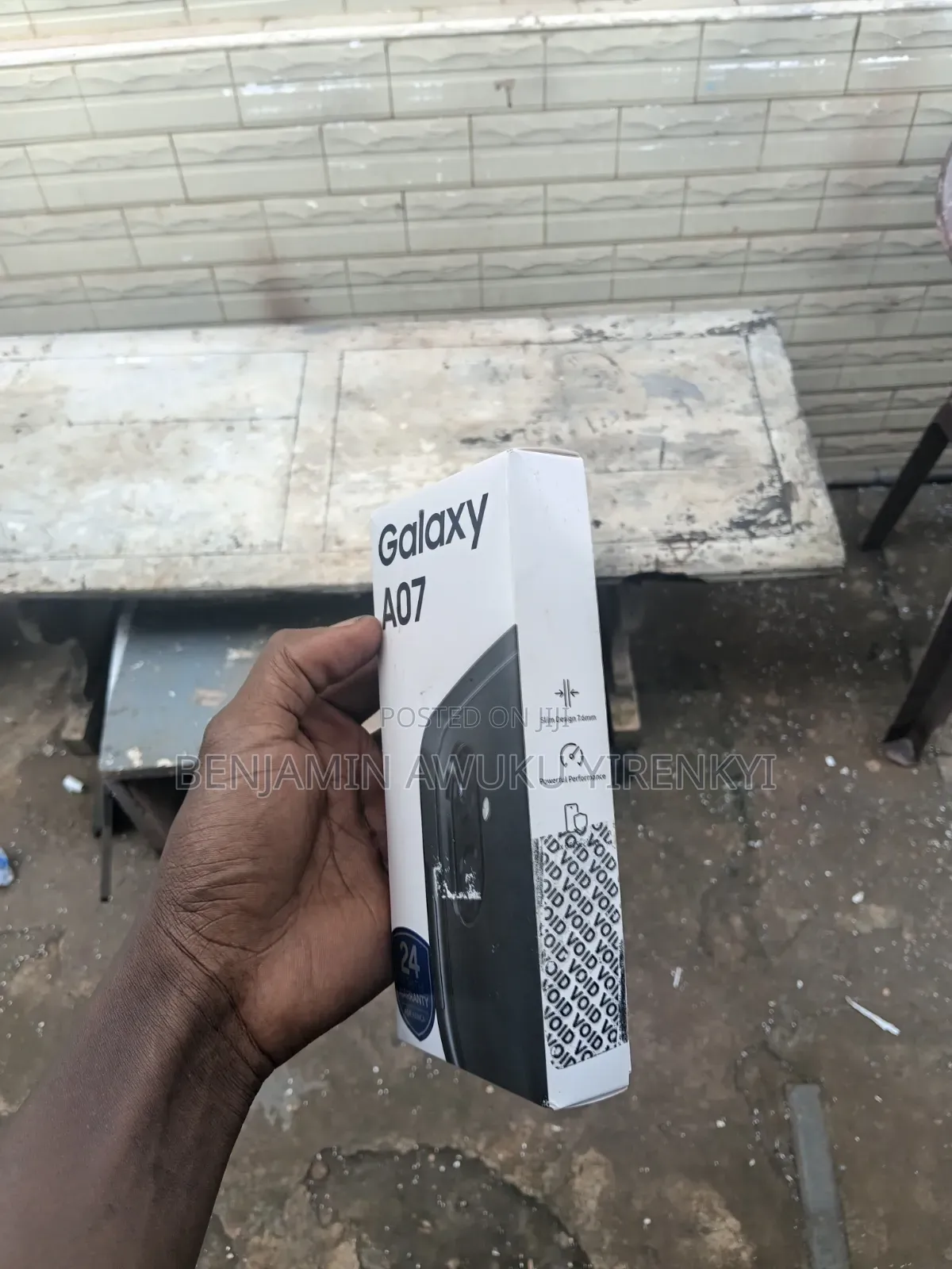 New Samsung Galaxy A07 4G 64 GB Black