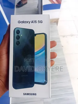 New Samsung Galaxy A15 128 GB Black