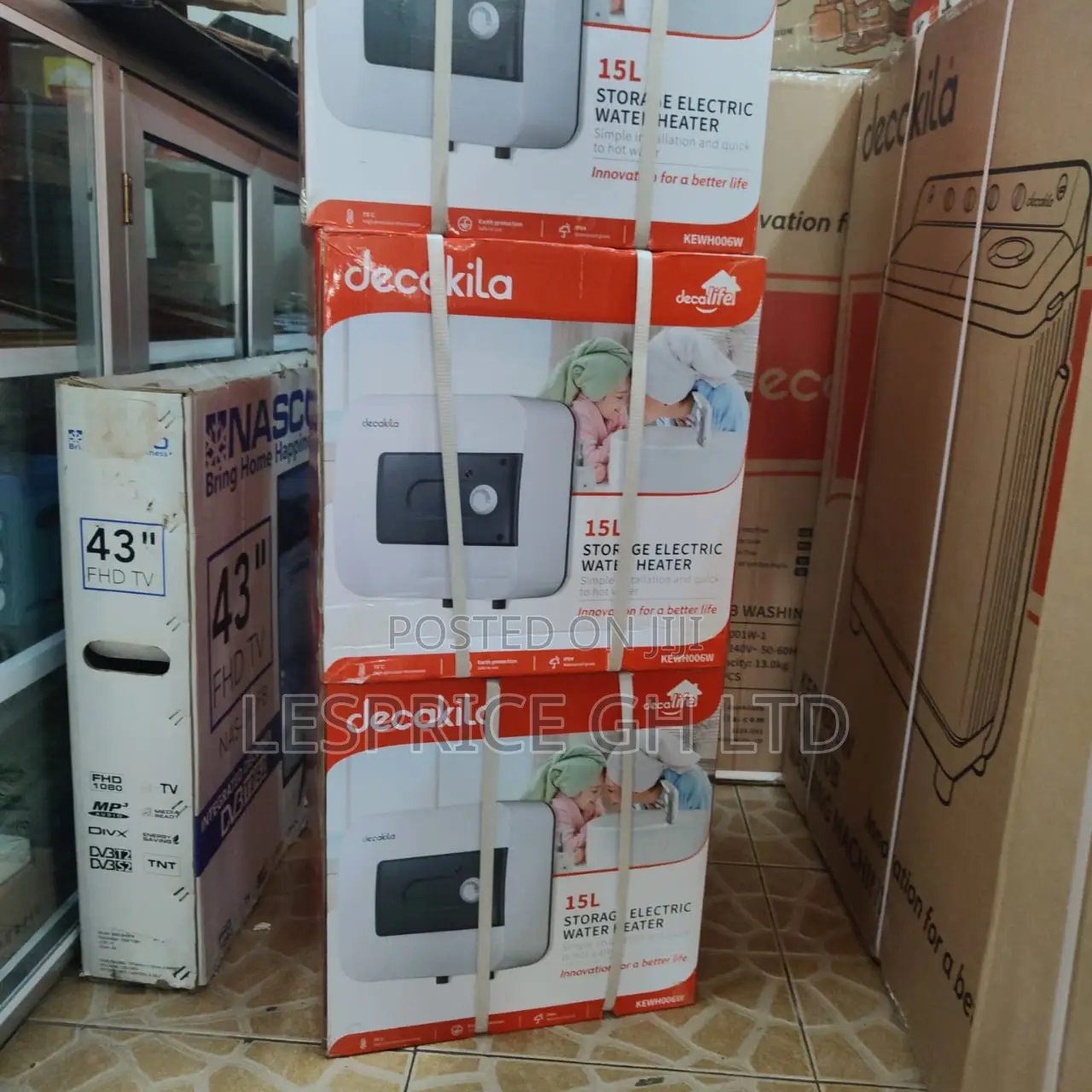 Save Energy and Time on Our Durable 15LStorage Electric Water Heater