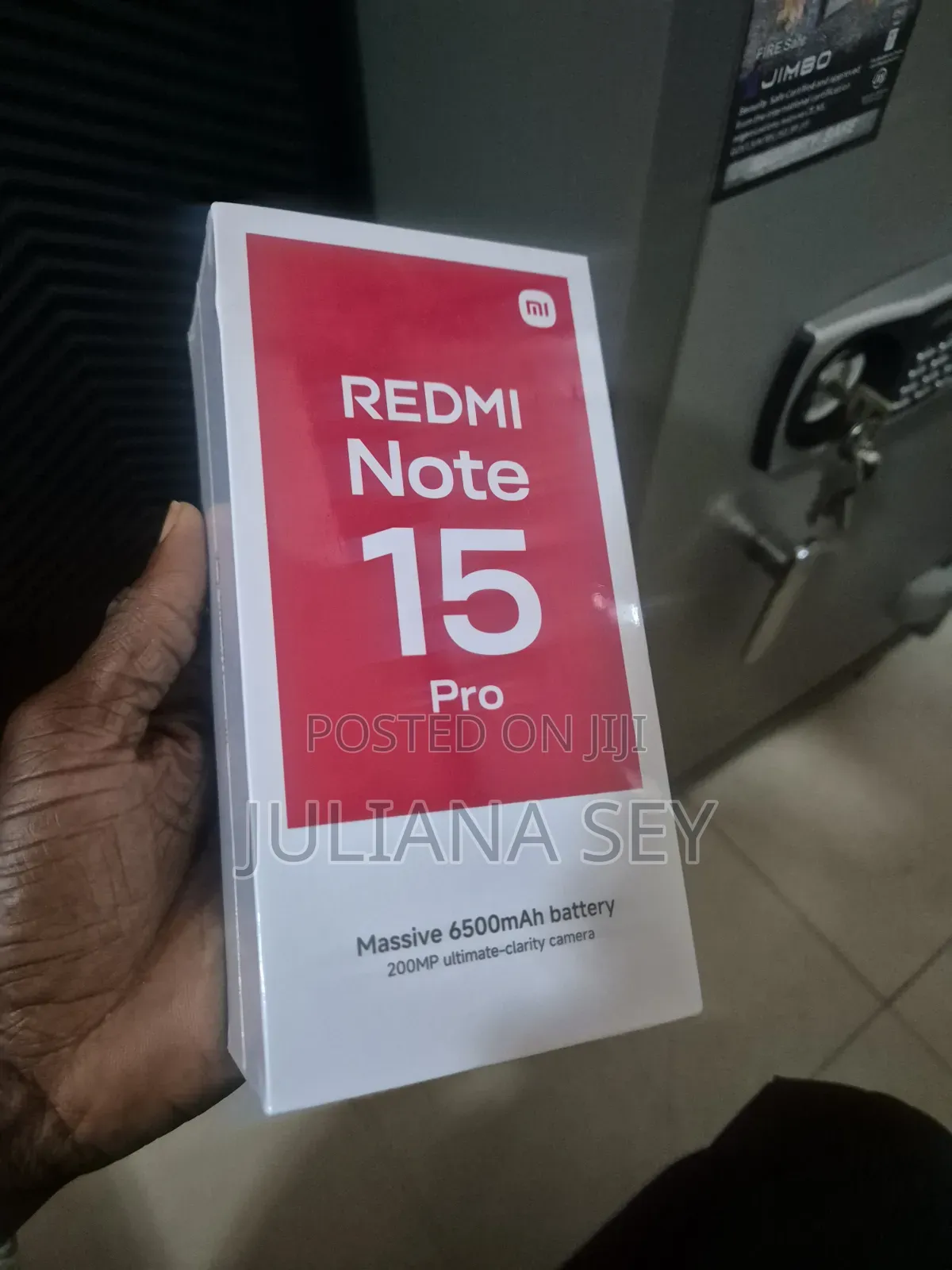 New Xiaomi Redmi Note 15 Pro 256 GB Black