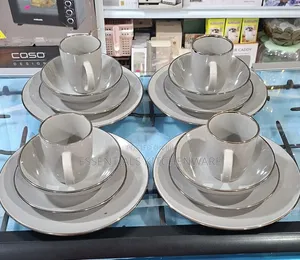 16pcs Dinner Set Grey
