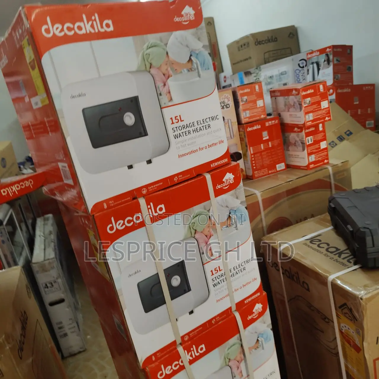 Price Slash on Our Safe 15L Storage 1500W Electric Water Heater