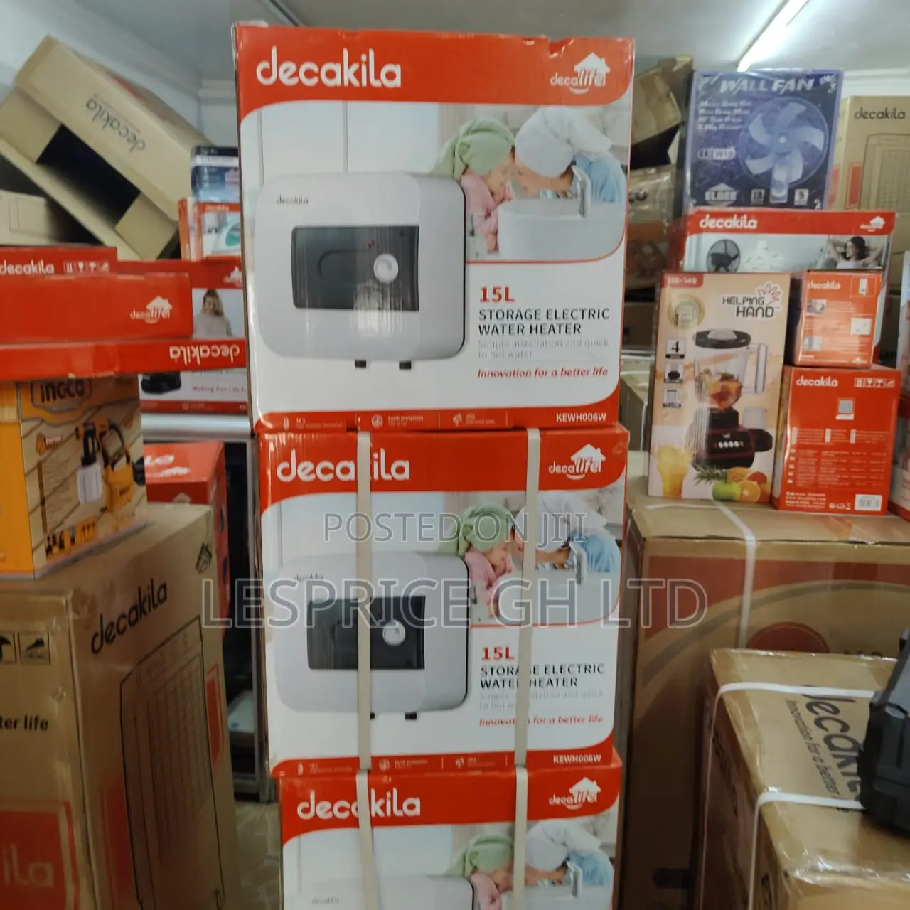 Founders Day Promo on Our Firm 15L Storage 1500W Electric Water Heater