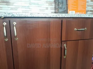 Modern Kitchen Storage Cabinet With Granite Top – Strong Spacious