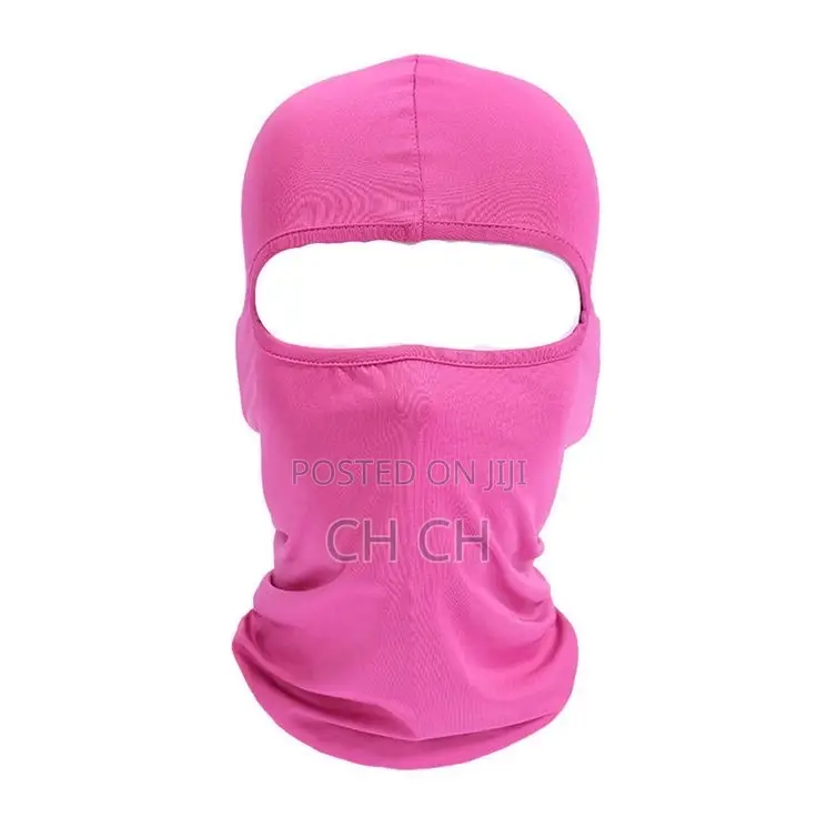 New Dope Pink Stretchy Balaclava Ski Mask