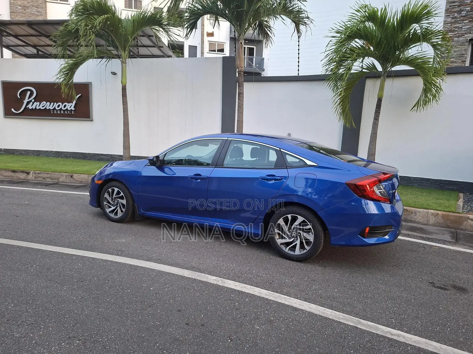 Honda Civic LX 4dr Sedan (2.0L 4cyl) 2016 Blue