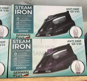 German Plus Steam Iron
