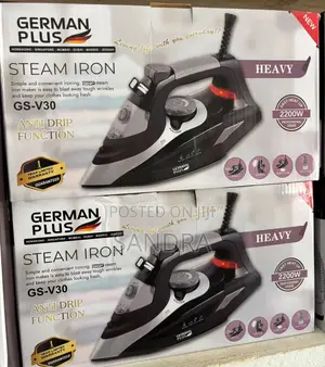 German Plus Steam Iron