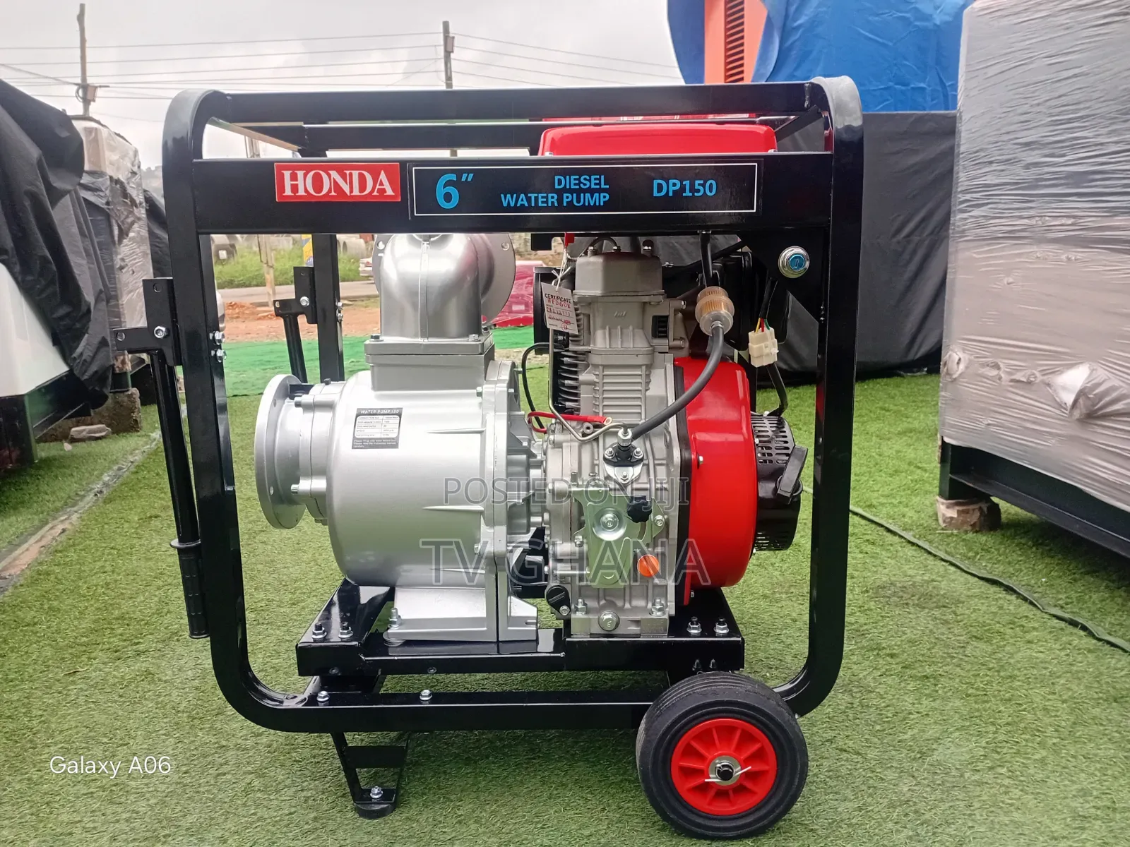 Honda 6" Water Pump – Reliable Engine for Continuous Use 6inches