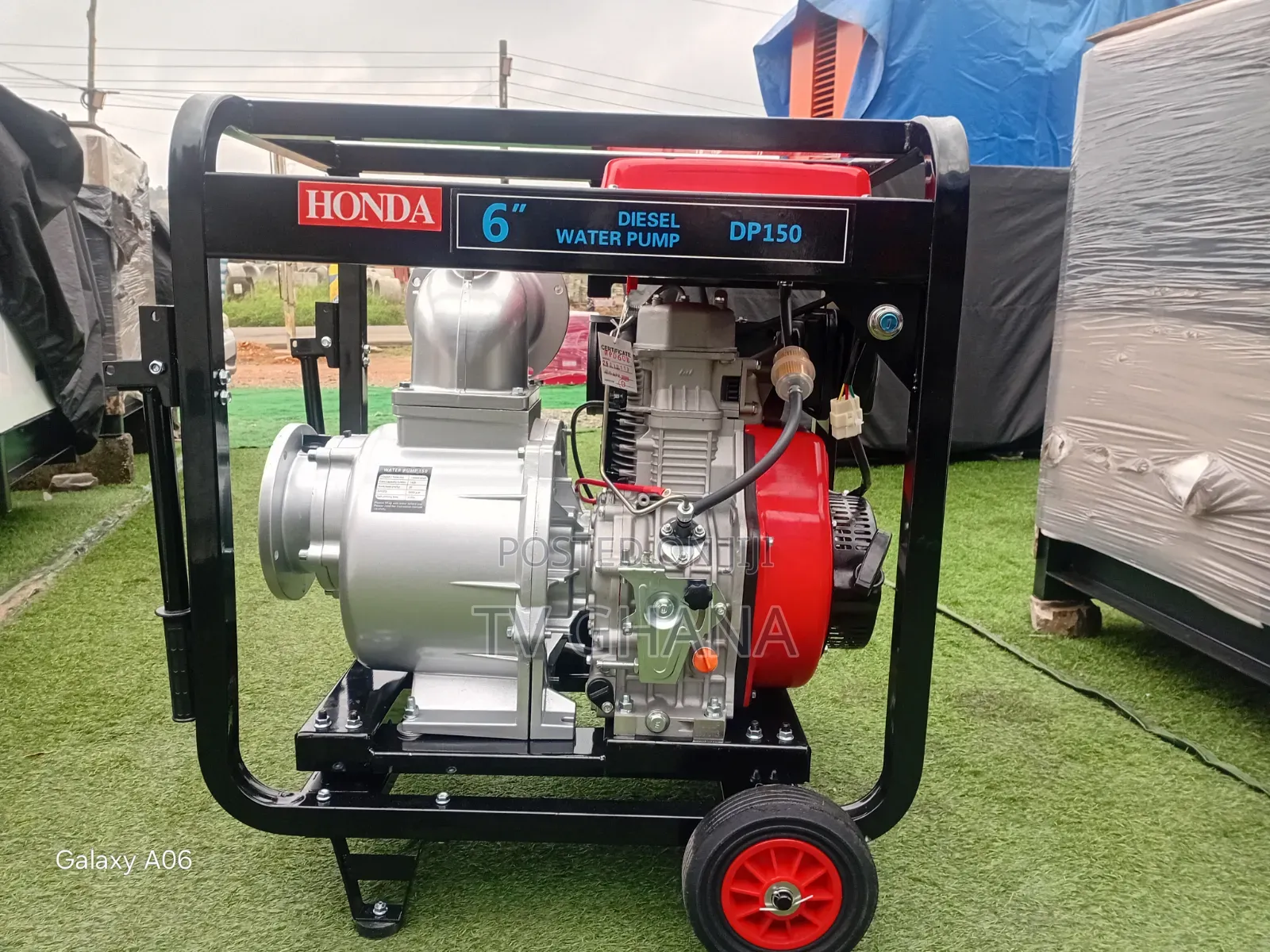 Honda 6" Water Pump – Reliable Engine for Continuous Use 6inches