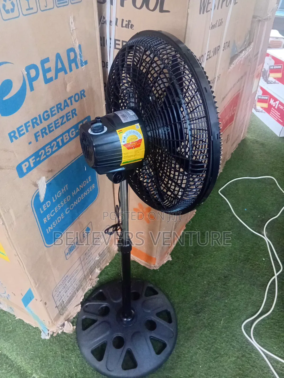 Decakila Adjustable Standing Fan – Strong Breeze Performance