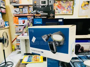 Ultra Modern Sleek Floodlight Cam Pro With Video and 2 LED Lights