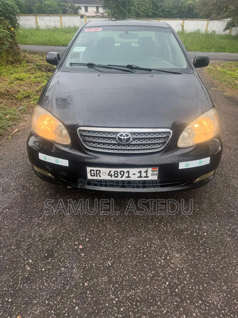 Toyota Corolla 2007 Black