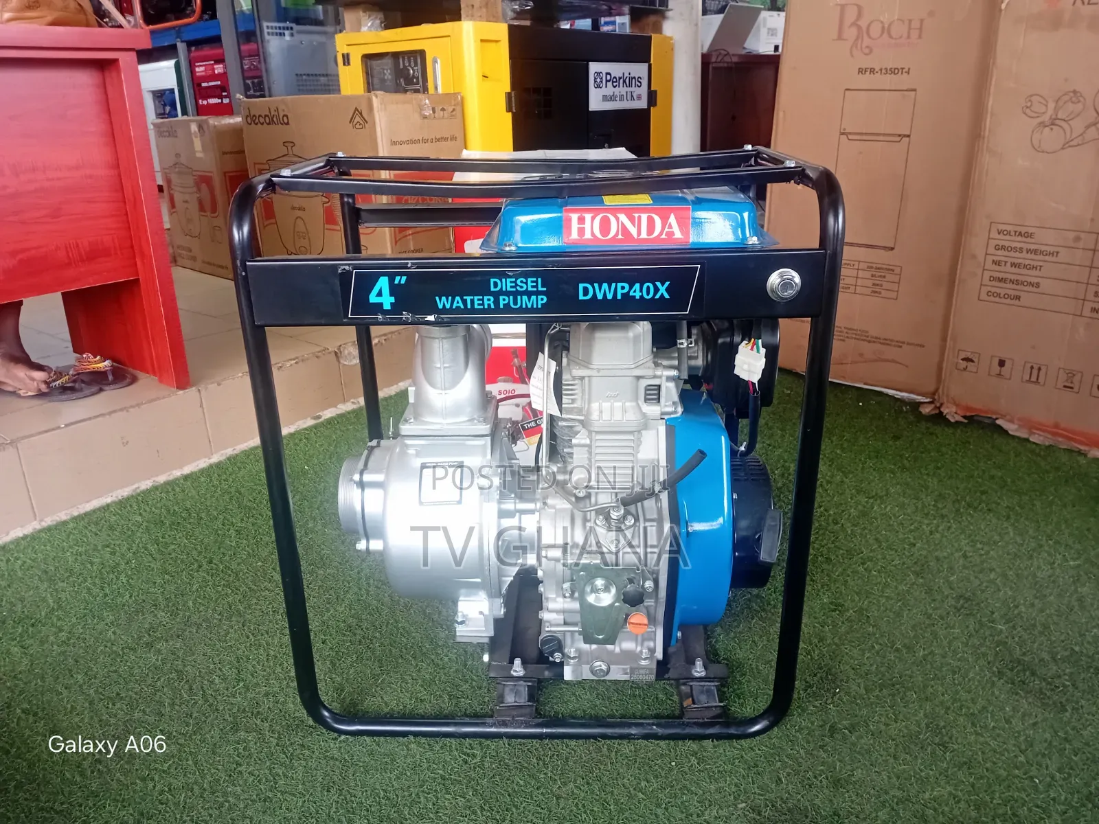 Honda 4-Inch Diesel Water Pump – Heavy-Duty High Flow 4inches