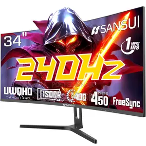 Sansui 34” Ultra Wide 240Hz Gaming Monitor
