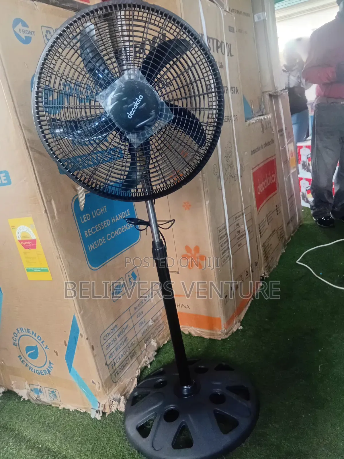 Decakila Standing Fan – Cool Your Space With Ease