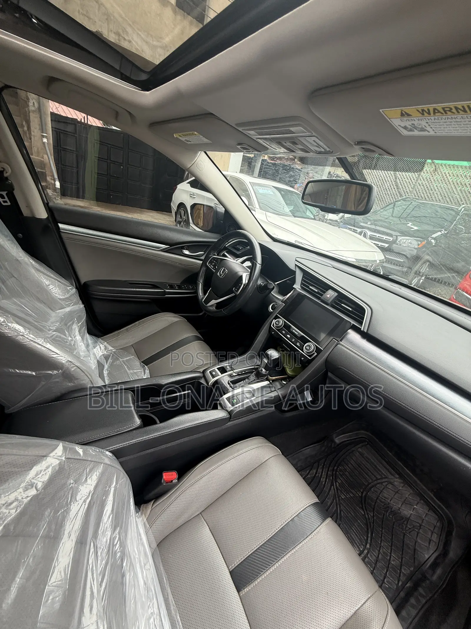 Honda Civic EX-L 4dr Sedan (1.5L 4cyl) 2016 Gray
