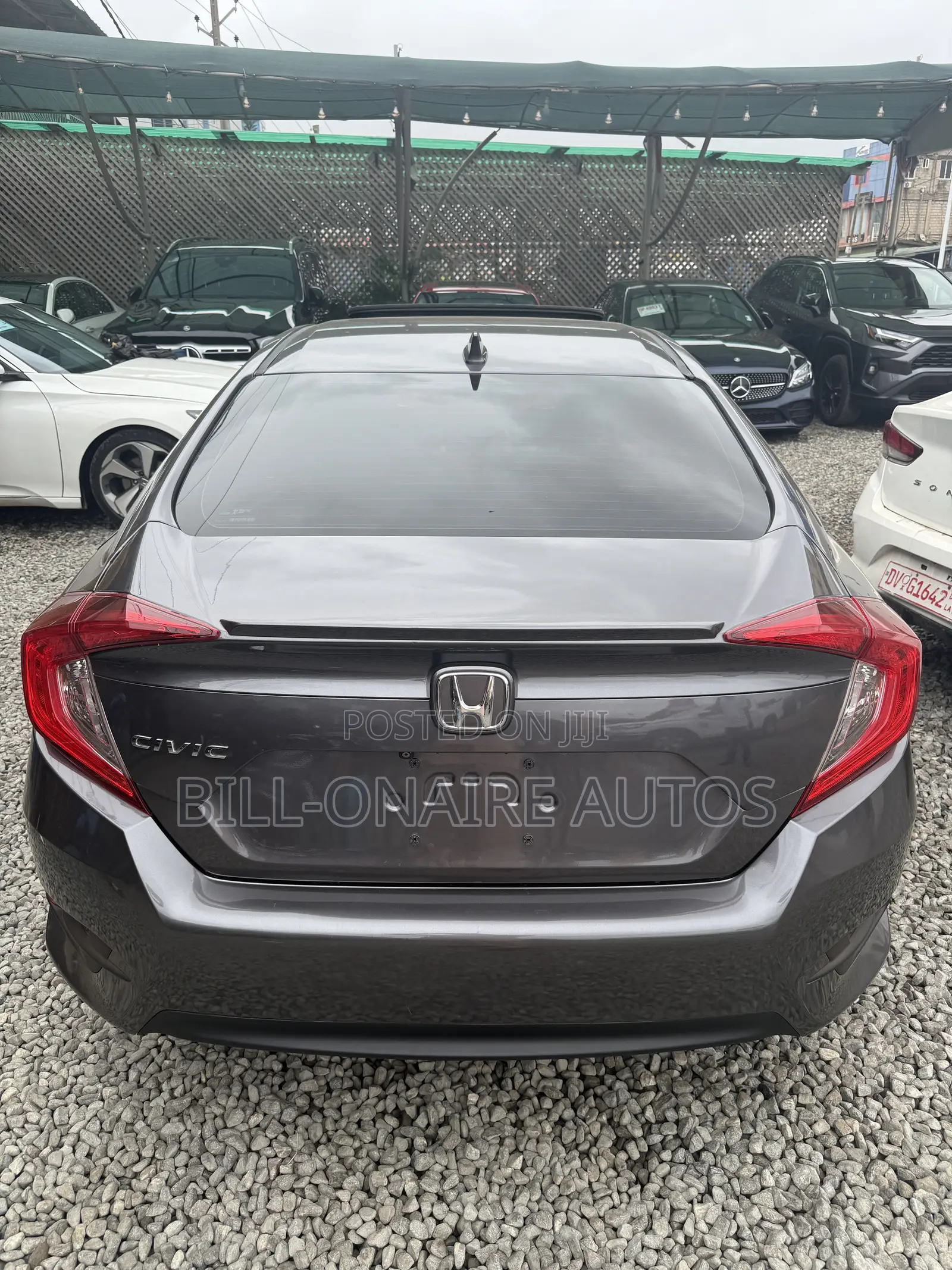 Honda Civic EX-L 4dr Sedan (1.5L 4cyl) 2016 Gray