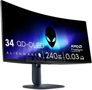 Alienware 34” 240Hz QD-OLED Curved Gaming Monitor
