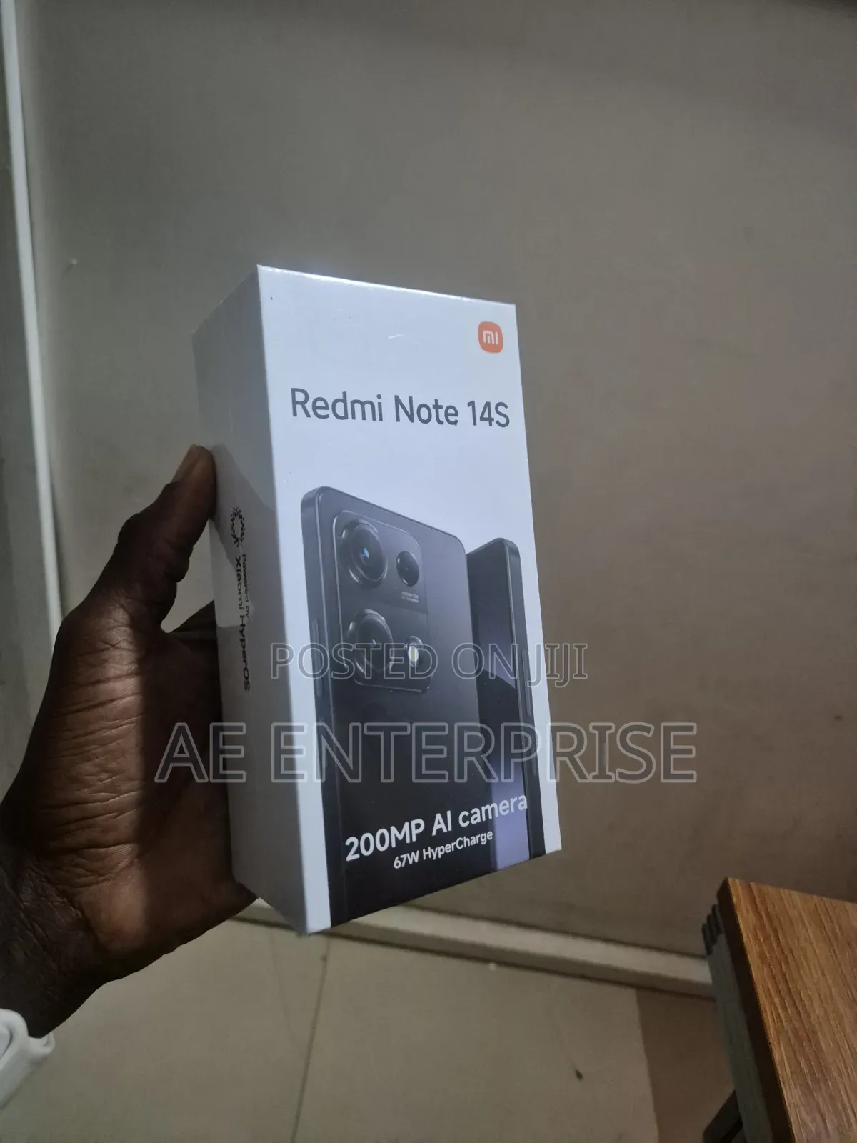 New Xiaomi Redmi Note 14S 256 GB Black