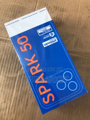 New Tecno Spark 50 128 GB Black